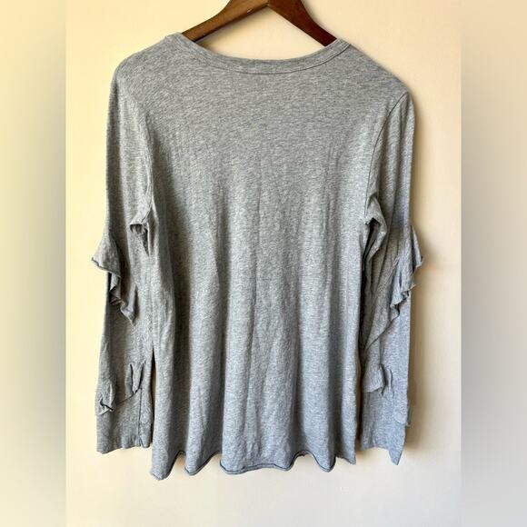 Wilt Long Sleeve Tunic w/ Twisted Ruffle Top (size S) - Picture 6 of 7